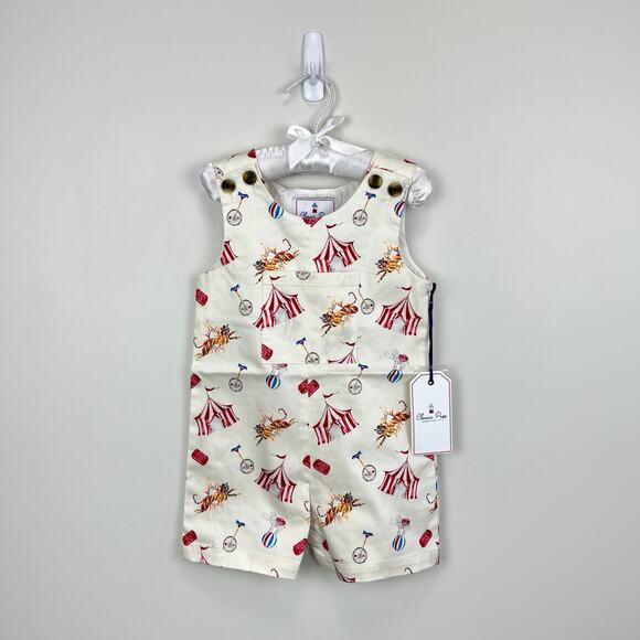 Classic Prep Childrenswear James Shortall Romper Circus Print 18-24 Months NWT - Picture 1 of 8